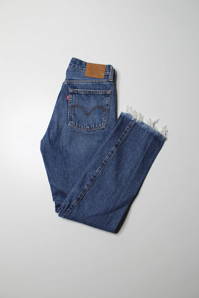 Levi’s wedgie straight leg jeans, size 25