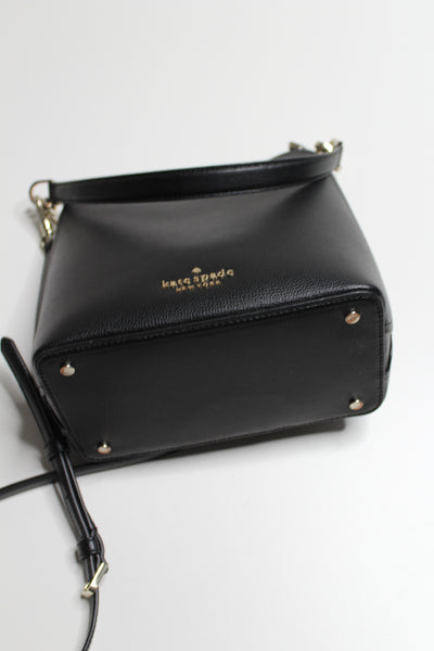 Kate Spade small black 'Darcy' bucket bag