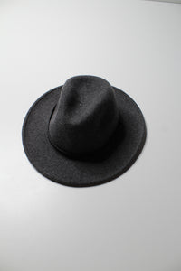 Black Creek dark grey crushable wool hat, size medium (additional 20% off)