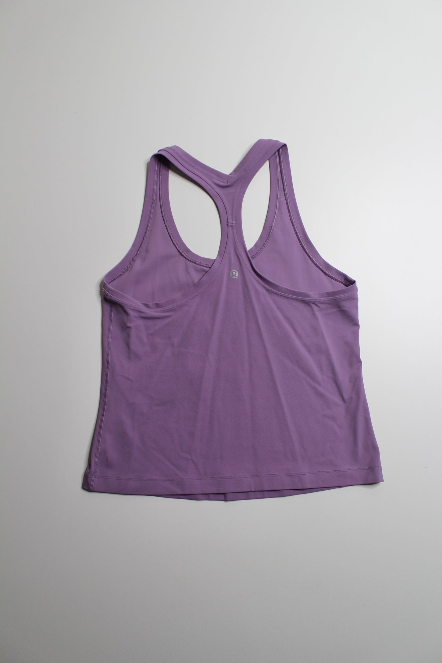 Lululemon light purple ‘cool racerback’ II tank, no size. Fits like size 8 *nulu *race length