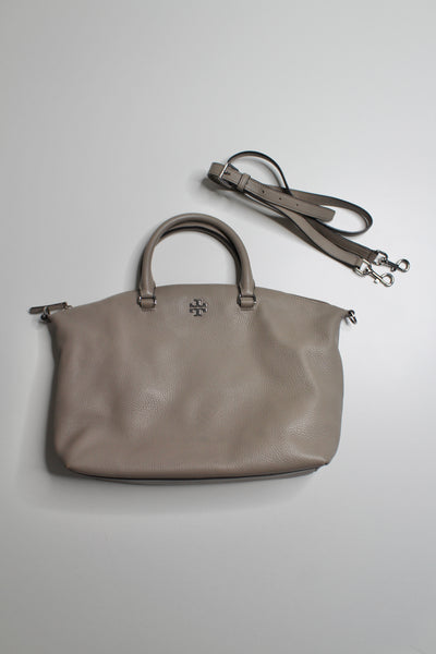 Tory Burch French grey Frida medium sized top handle/crossbody bag (price reduced: was $225)