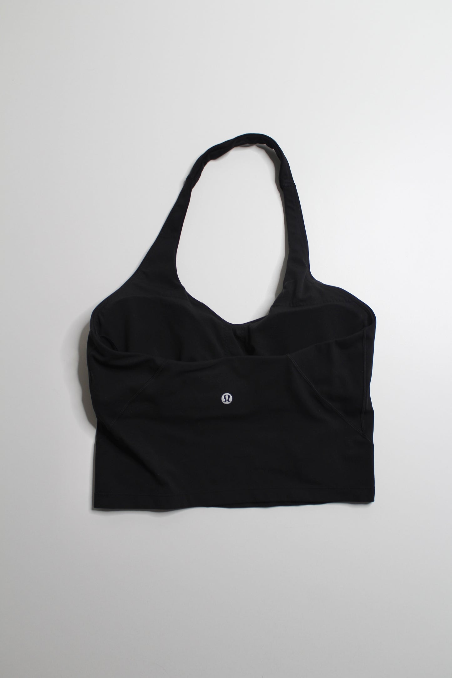 Lululemon black ‘align’ halter tank, size 8