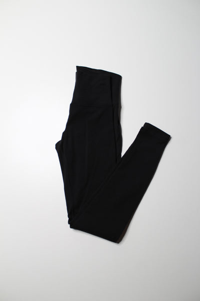 Alo Yoga black high rise leggings, size small (28")