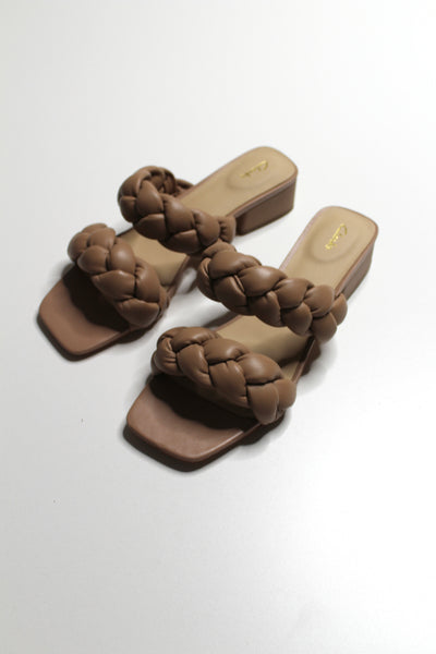 Clarks seren25 braided praline tan sandal, size 10 *new in box (price reduced: was $65)