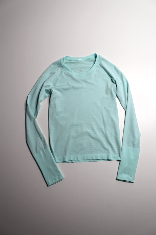 Lululemon ‘swiftly tech’ long sleeve, size 4 *waist length