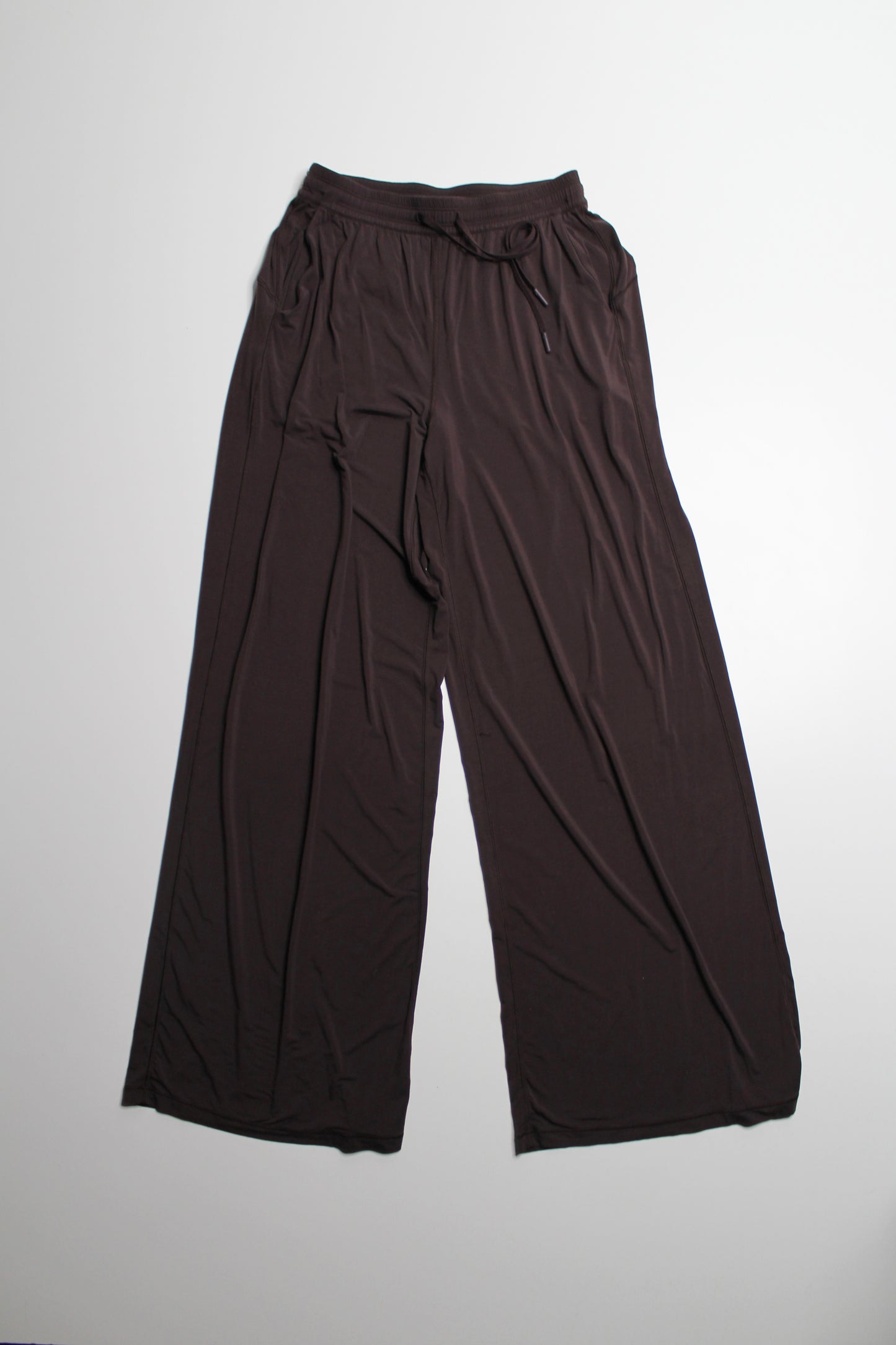 Lululemon espresso ‘modal high rise wide leg lounge’ pant, size 6