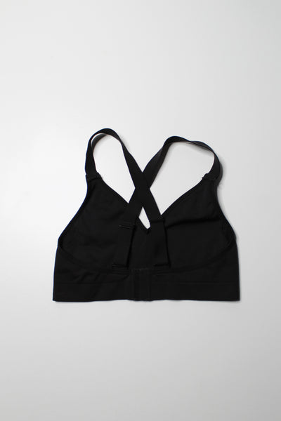 Alo Yoga black seamless bra, size large