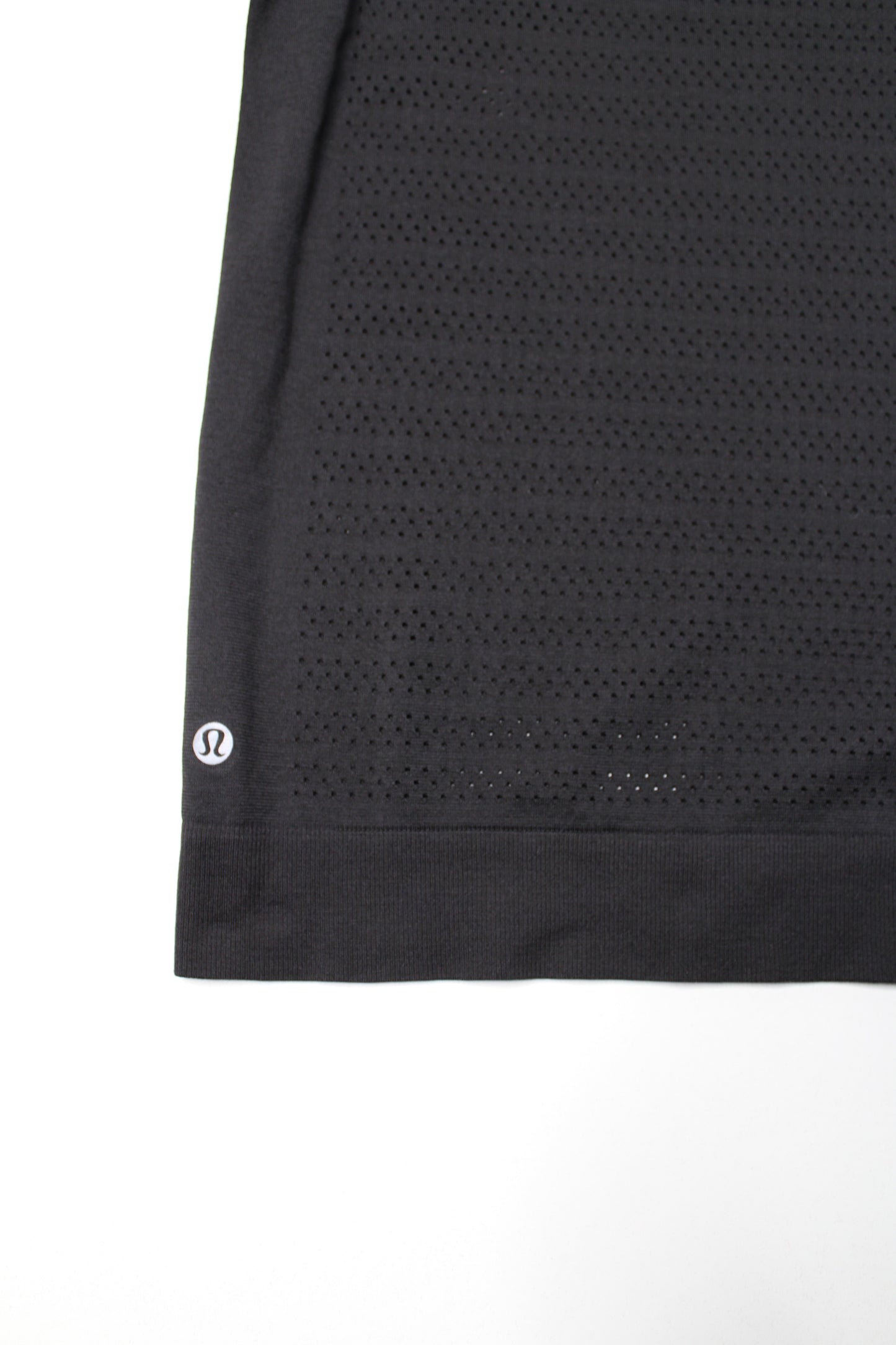 Lululemon black ‘breeze by’ muscle tank, no size. Fits like 4 (relaxed fit)