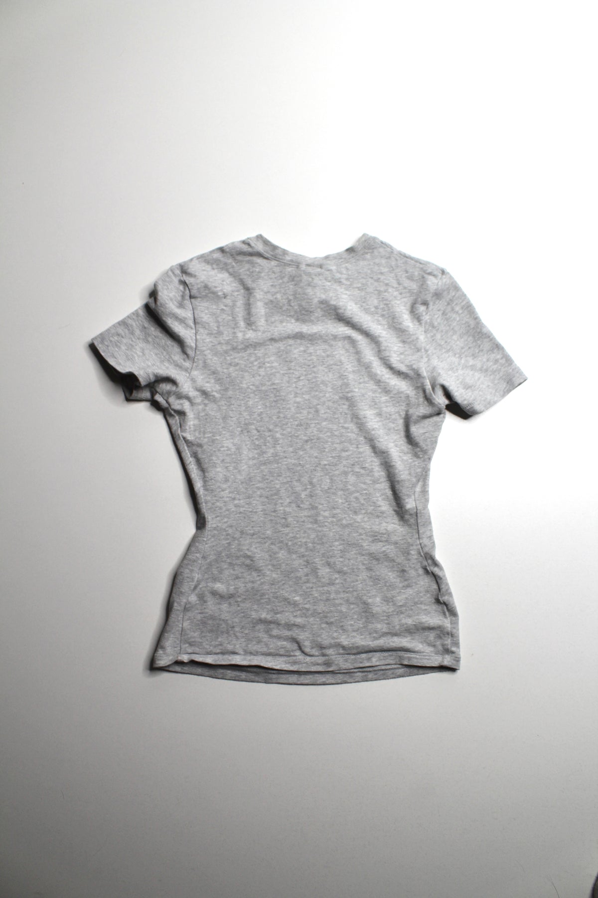 Skims grey cropped t shirt, size xs