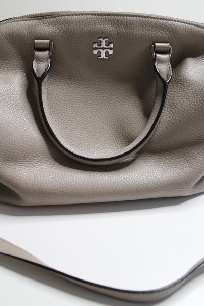 Tory Burch French grey Frida medium sized top handle/crossbody bag (price reduced: was $225)