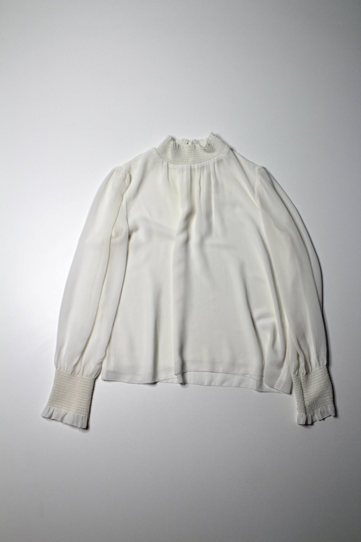 Aritzia wilfred cream 'valencia' blouse, size small