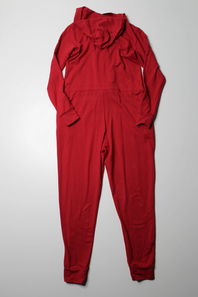 Smash + Tess x Jillian Harris red ‘harris’ hoodie romper, size small