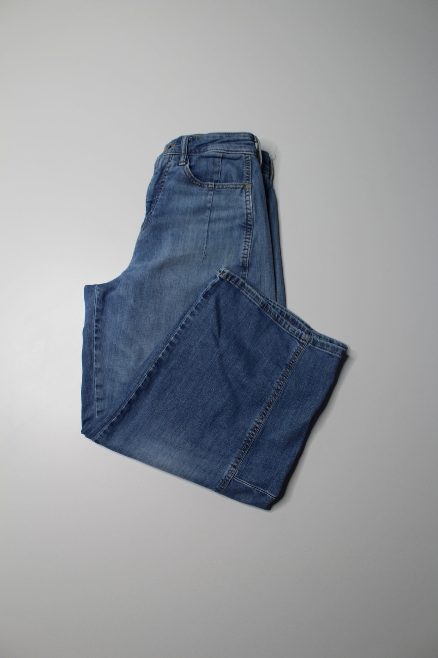Anthropologie Pilcro wide leg barrel jeans, size 26