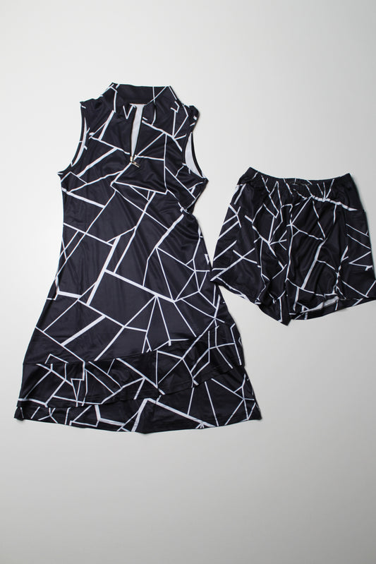 Unknown brand, Black/white Golf/Tennis dress, size xs (fits xs/small) *new without tags (price reduced: was $50)