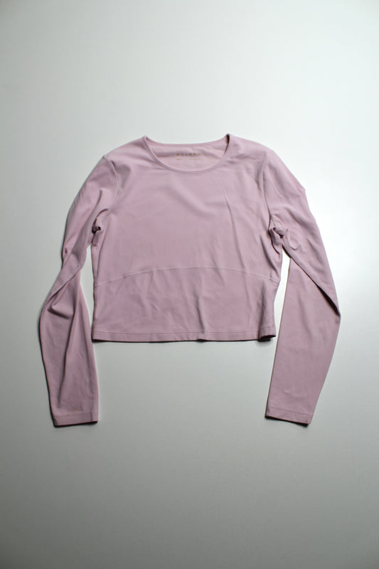Aritzia TNA Golden cupid pink butter bound long sleeve, size large