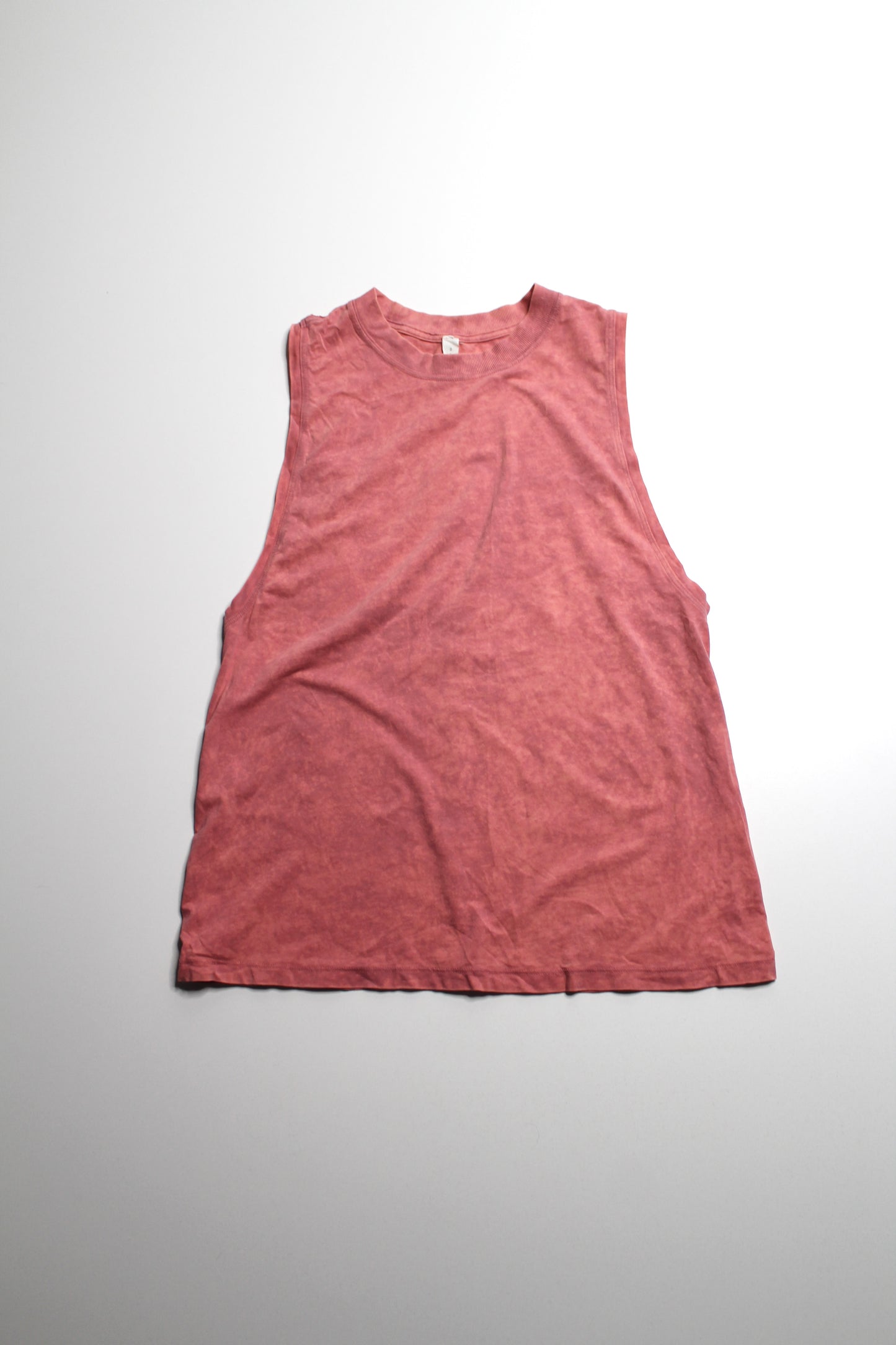 Lululemon coral wash ‘all yours’ tank, size 2 (oversized)