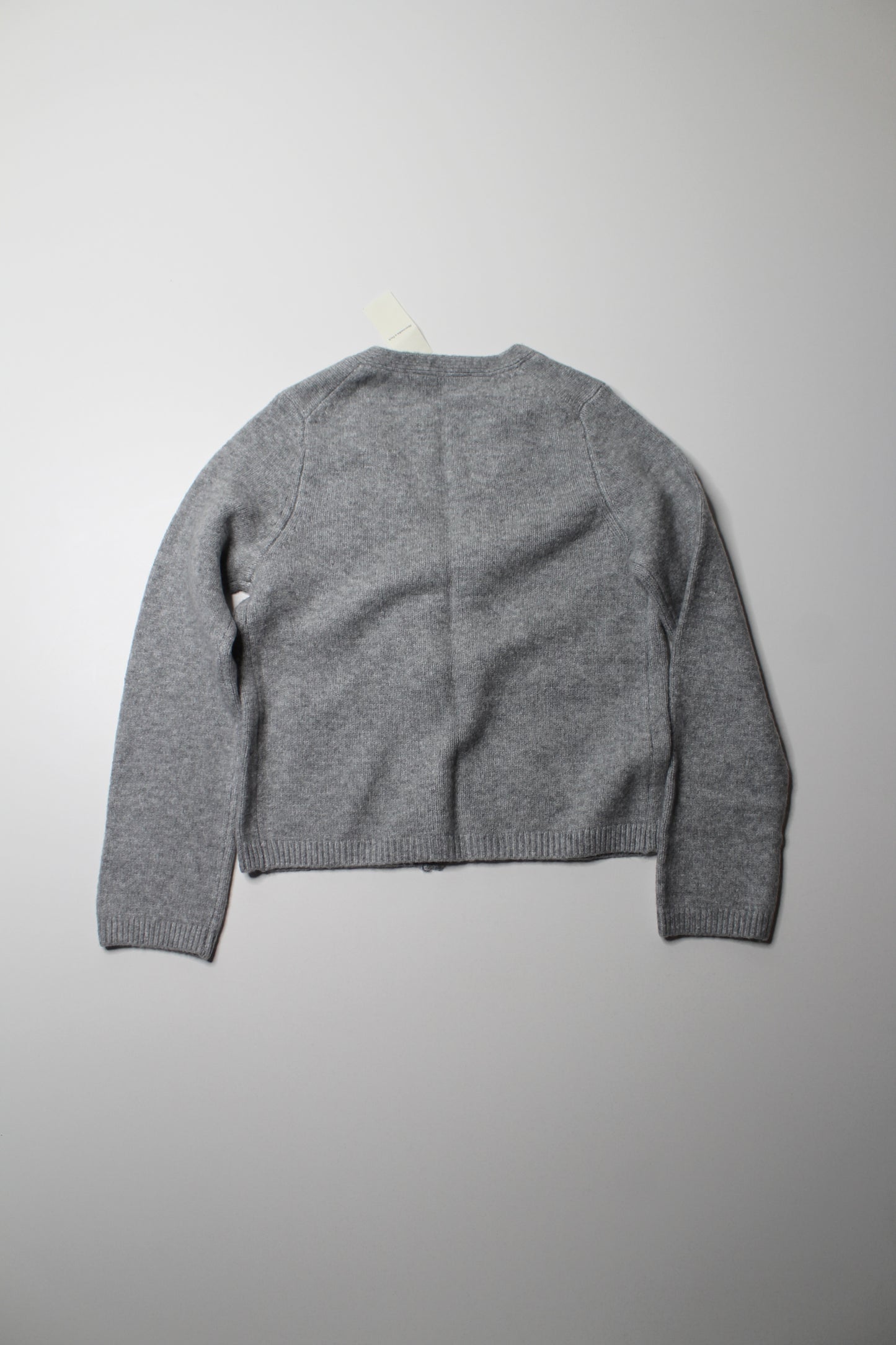 Abercrombie & Fitch grey tie front cardigan, size small *new with tags