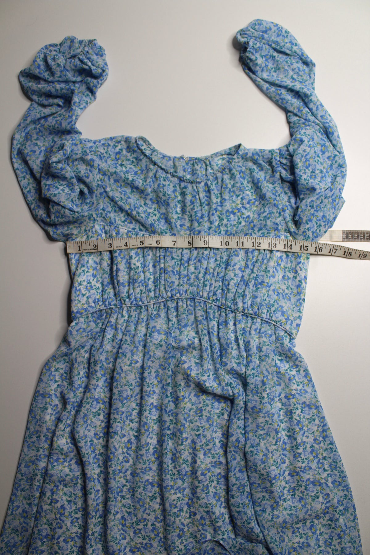 Evernew floral babydoll dress, size 2 (size small)