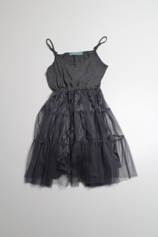 O2 Collection grey tutu tank dress, size small