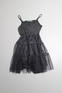 O2 Collection grey tutu tank dress, size small