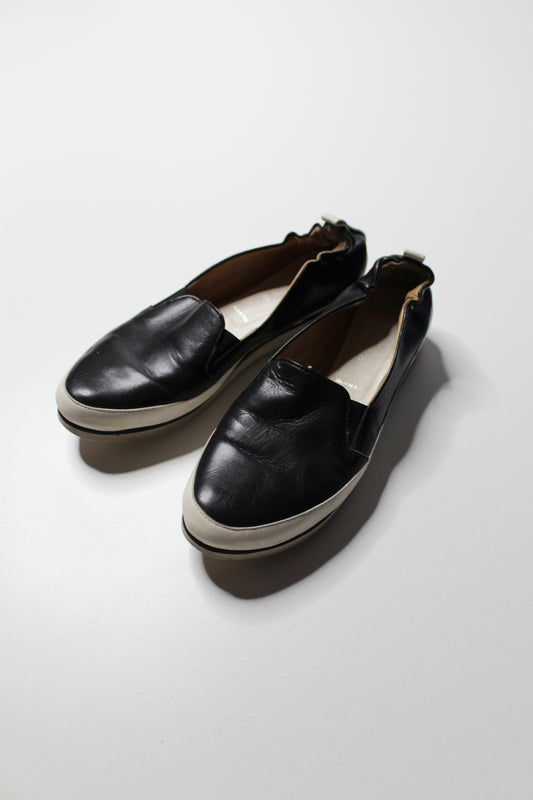 Ron White black/white ‘nell slip on’ sneaker/loafer, size 38 (7.5)