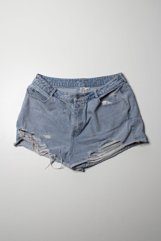 Sadie & Sage jean shorts, size large