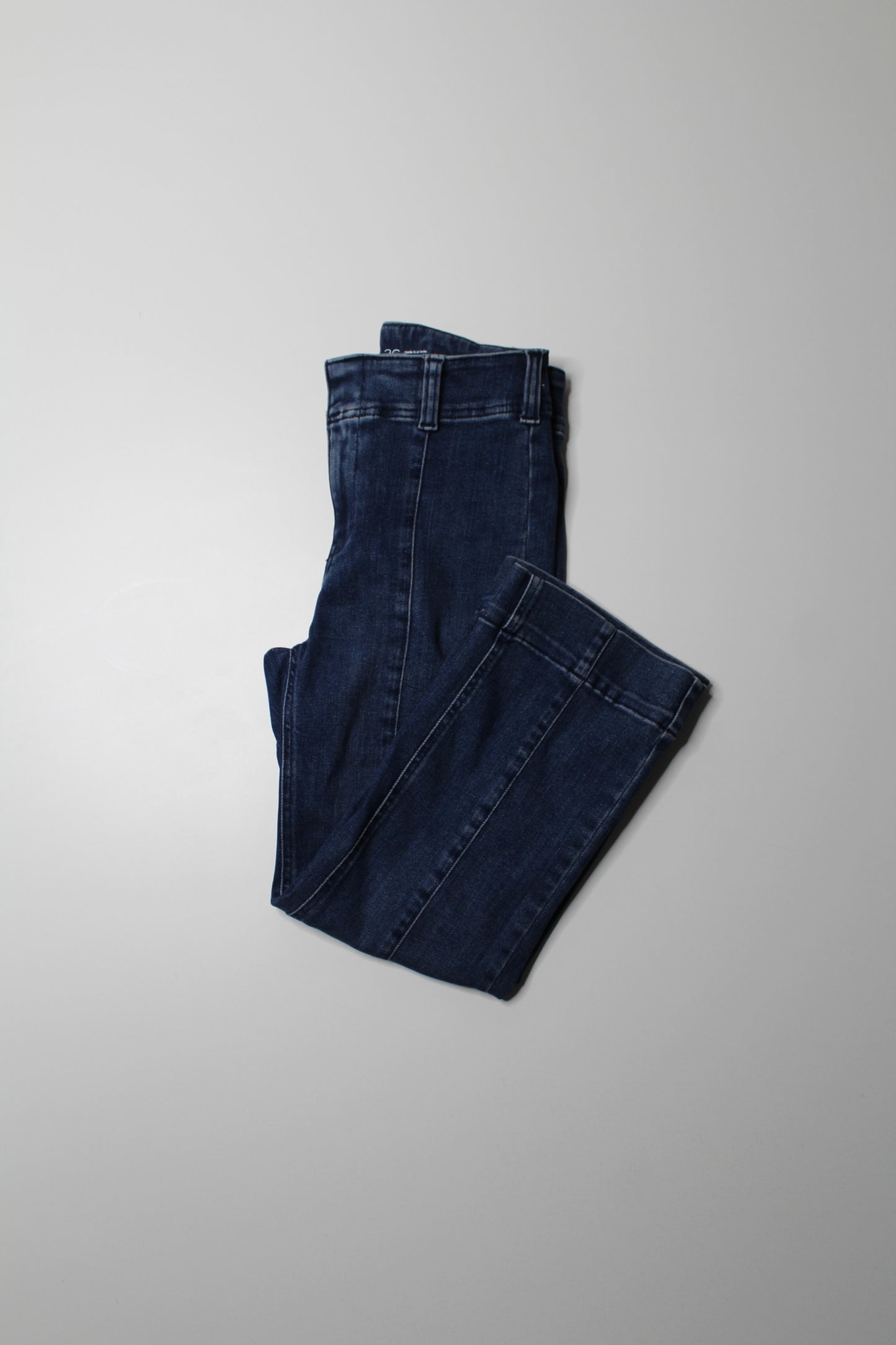 Anthropologie Pilcro high rise culotte straight leg cropped jeans, size 26 (23”) (sale: was $48)