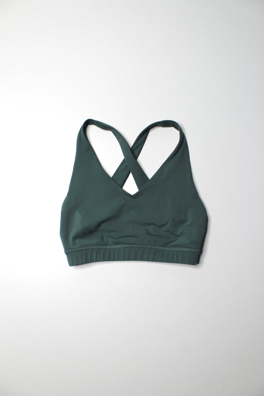 Lululemon medium forest 'envital' bra, size 6 (D/DD cup
