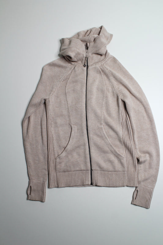 Lululemon ‘calm + cozy’ knit scuba hoodie, no size. Fits like size 6 or size small (Price reduced: was $48)