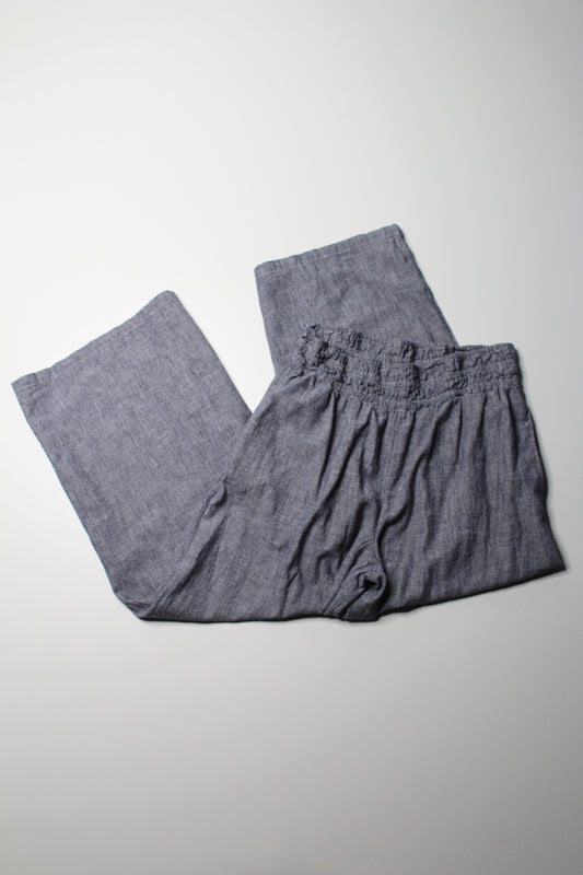 Anthropologie flowy wide leg wide leg pant, size 27 (25”)