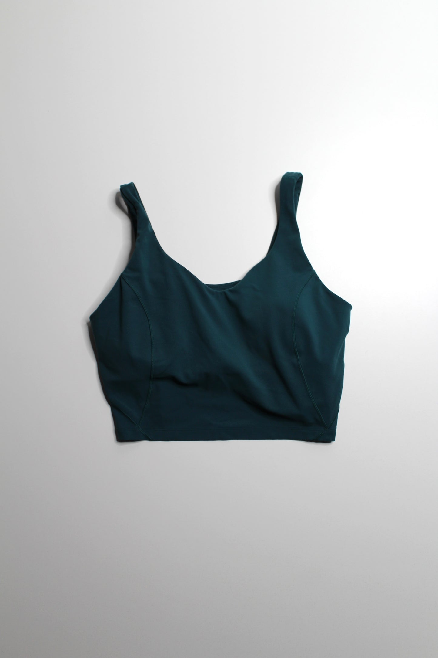 Lululemon green ‘align’ tank, size 12 (C/D cup)
