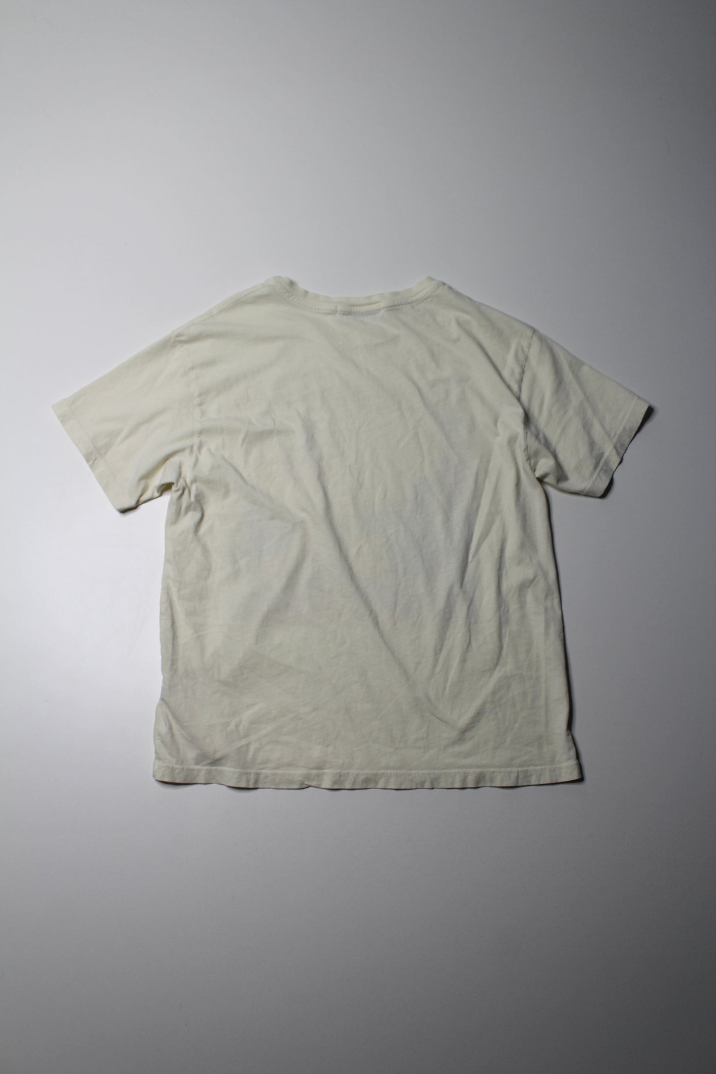 Anthropologie Letluv butter yellow Elton John ‘Goodbye Yellow Brick Road’ band tee, size small