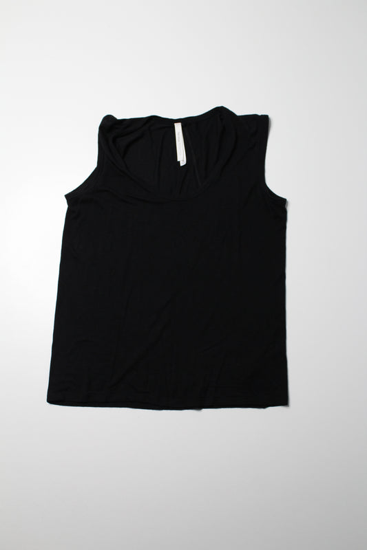 Aritzia babaton the group black tank, size xs (loose fit)