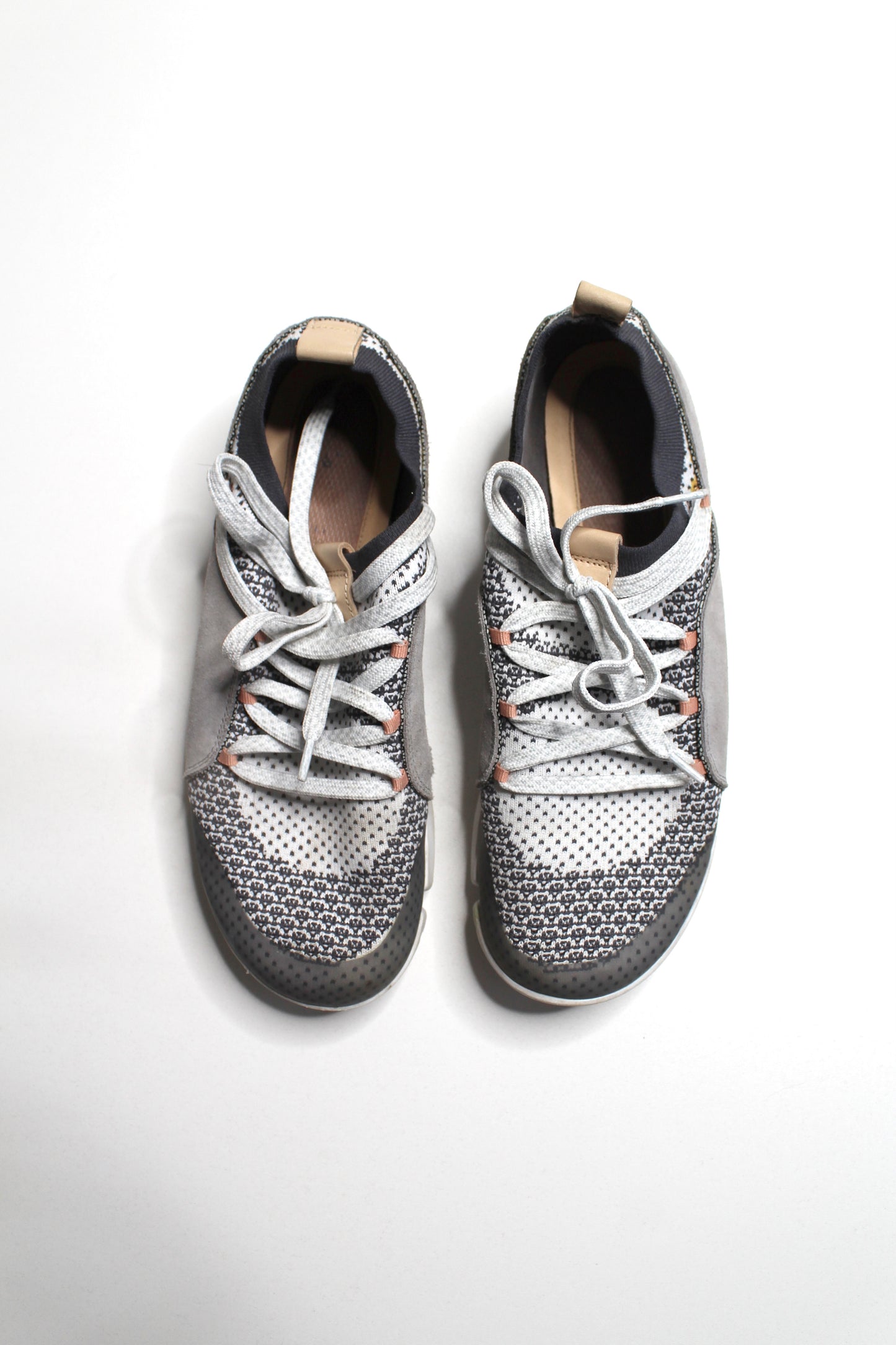 Clarks grey combi tri amelia casual sneakers, size 10 (price reduced: was $50)