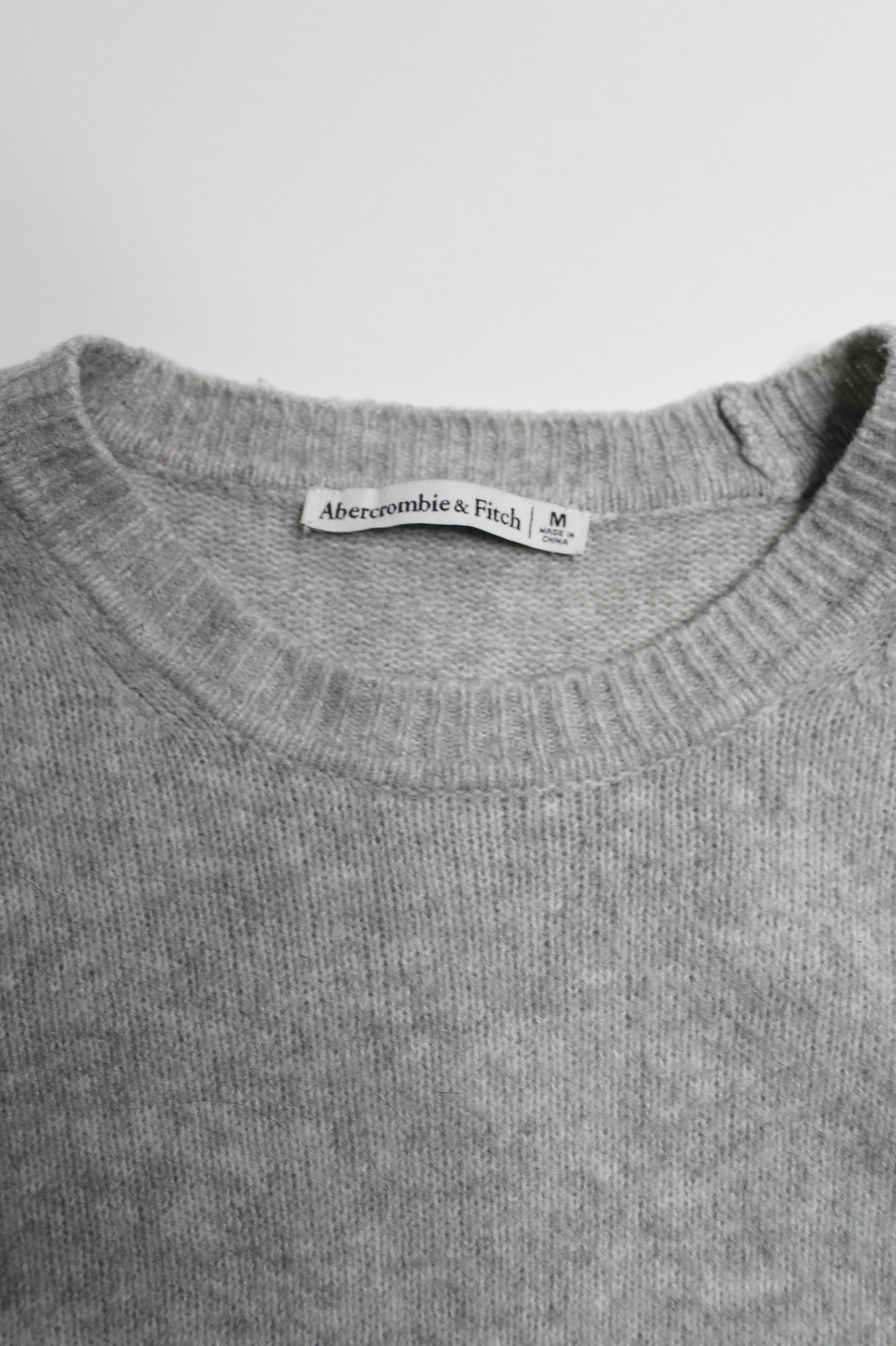 Abercrombie & Fitch grey sweater, size medium