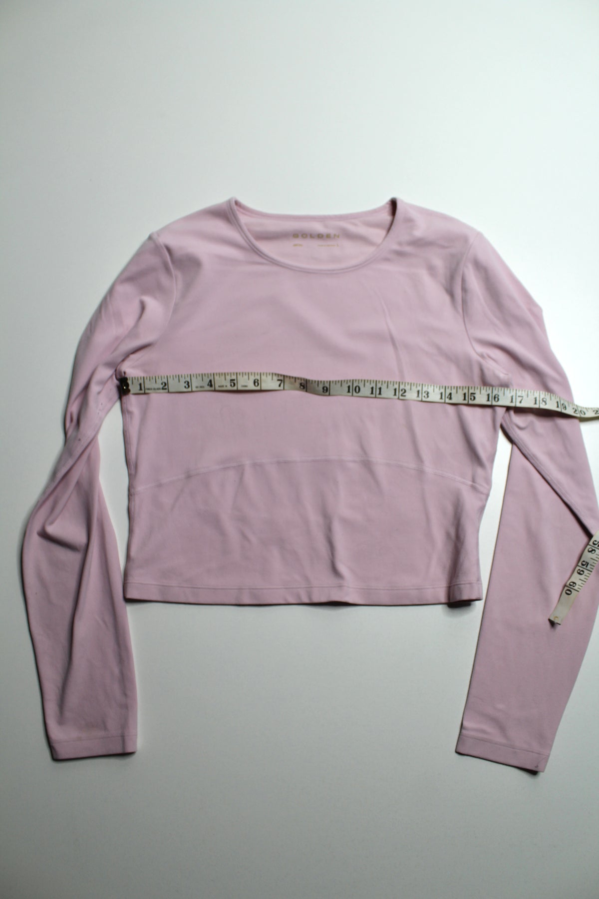 Aritzia TNA Golden cupid pink butter bound long sleeve, size large