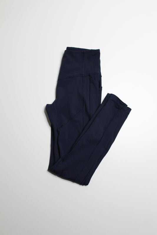 Lululemon midnight navy all the right places legging, size 6 (28”)