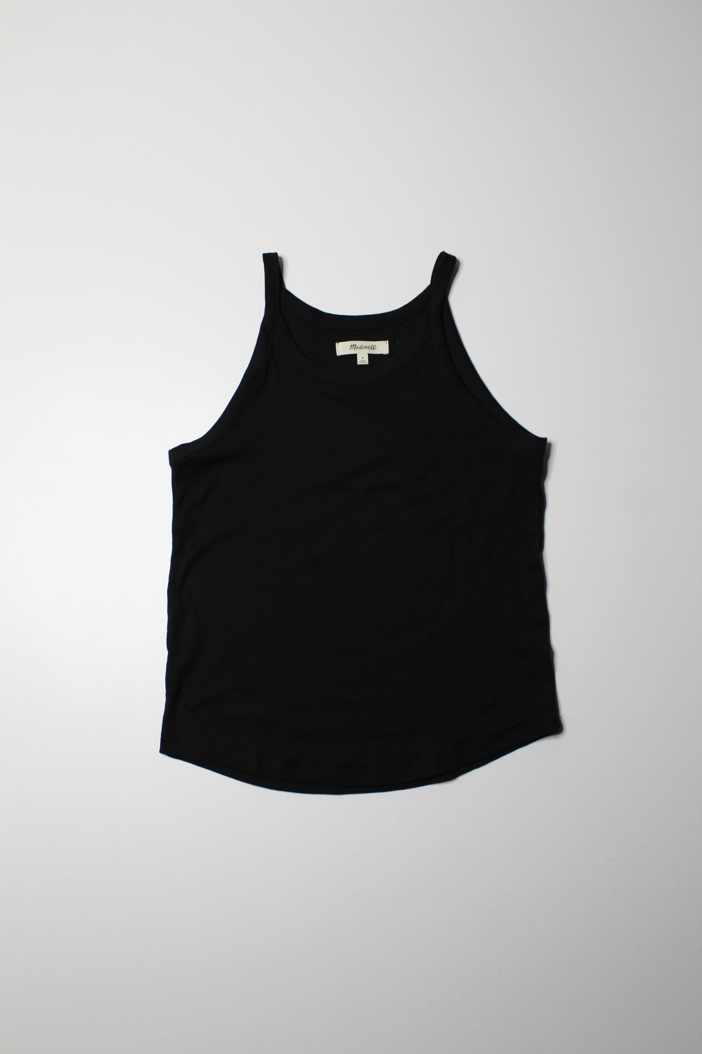 Madewell black tank, size medium