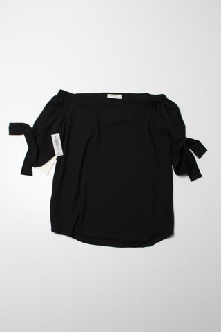 Aritzia Babaton black ‘malik’ blouse, size xs *new with tags