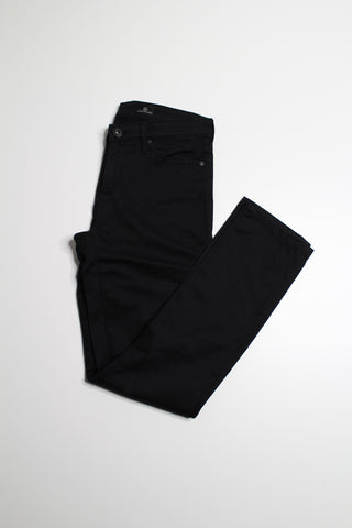 AG Jeans black the prima mid rise cigarette denim, size 25 R