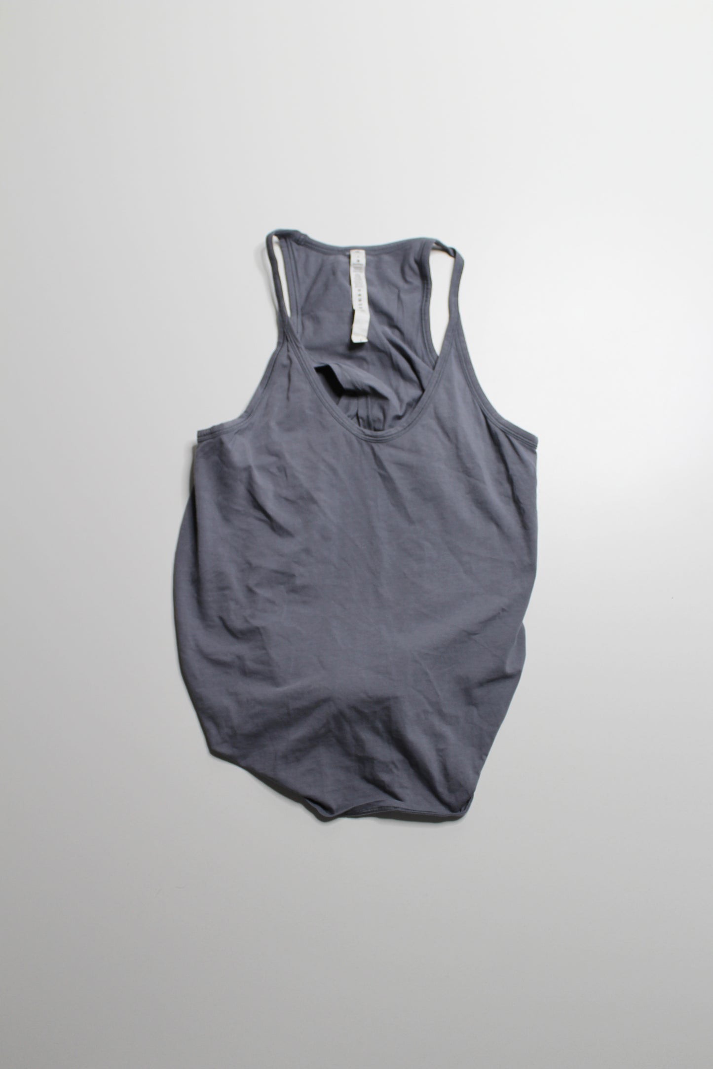 Lululemon grey tie back tank, size 4 (fits 4/6) (was $25)