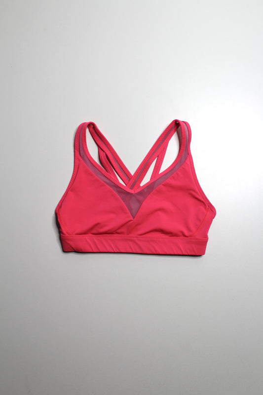 Lululemon hot pink sports bra, size 8