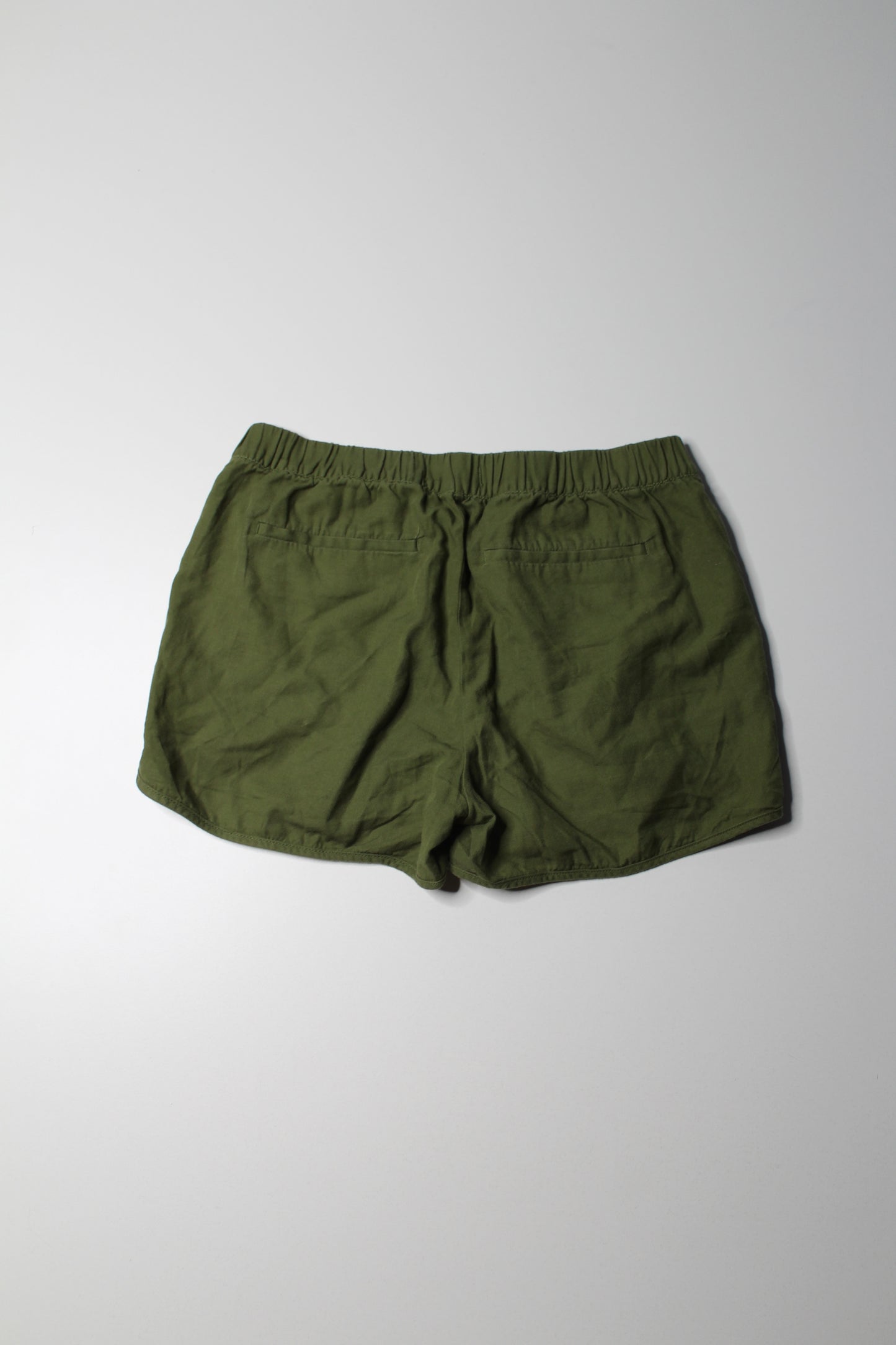 Madewell olive green cotton shorts, size xs (relaxed fit) (50% off)