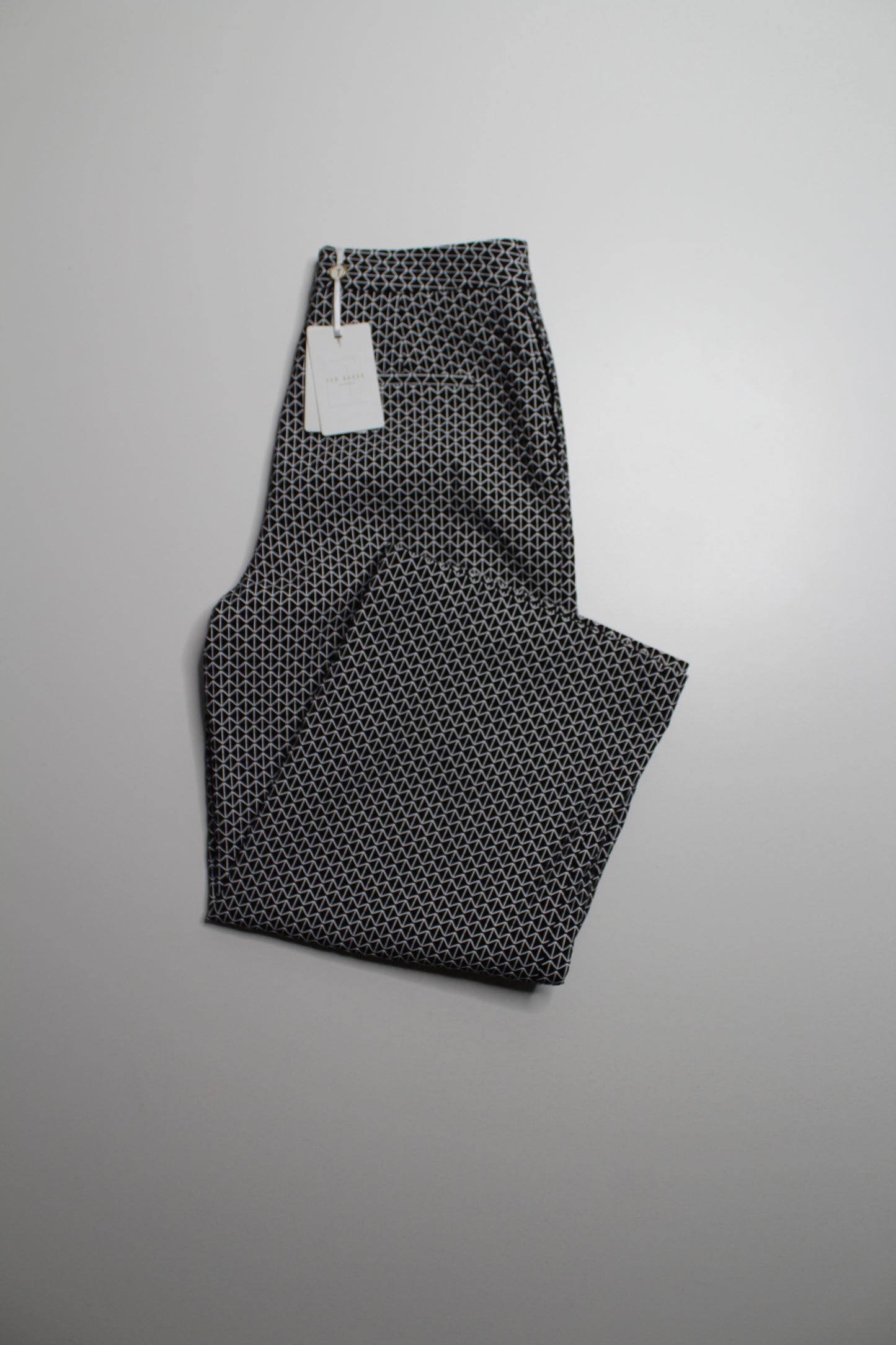Ted Baker jacquard crop wide leg pants, size 2 *New with tags