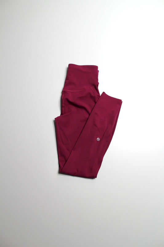 Lululemon violet ‘fast and free’ tight, size 4 (25") *non reflective