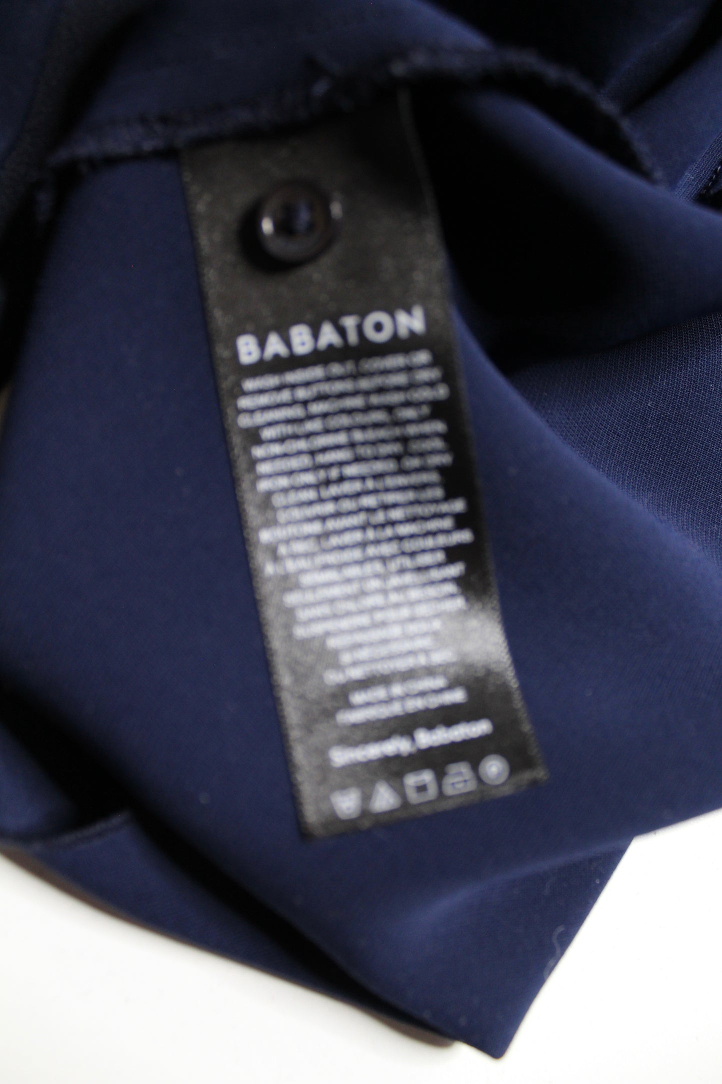 Aritzia Babaton navy ‘hamptons’ dress, size 10