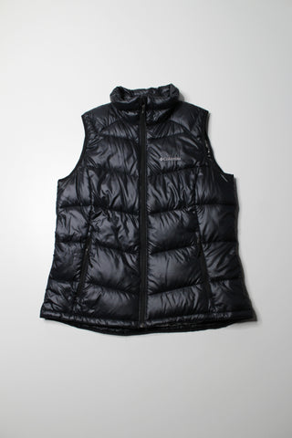 Columbia black insulated 650TD vest, size large