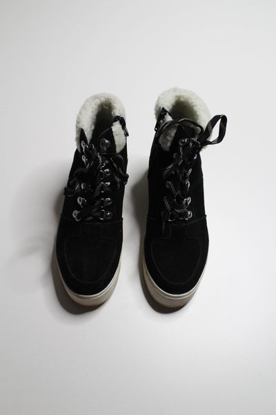 Steve Madden lace up lake wedge sneaker bootie, size 7.5