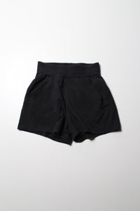 Lululemon black confetti high rise shorts, no size. Fits like 2 *french terry cotton