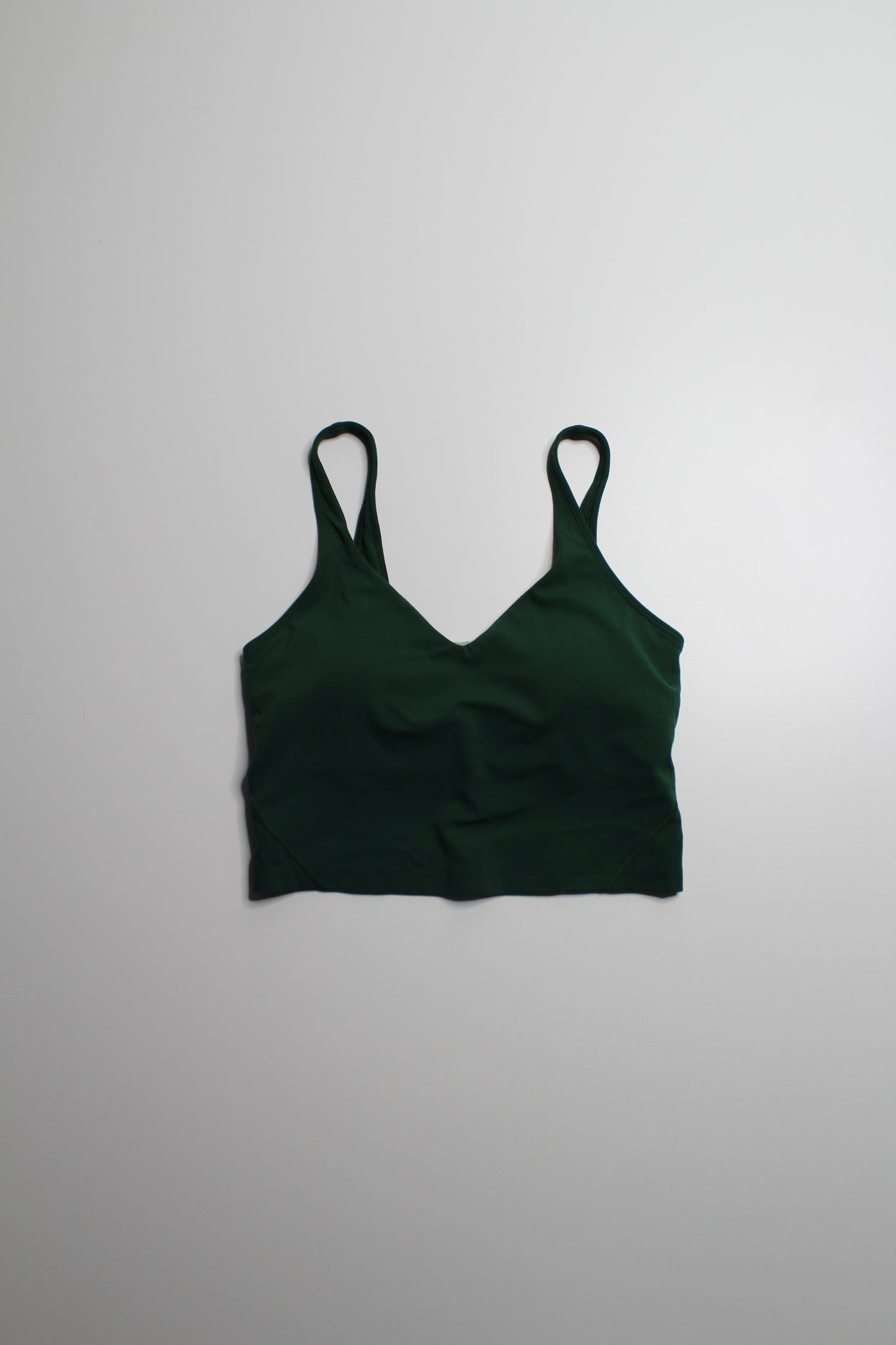 Lululemon green ‘align’ tank, size 8
